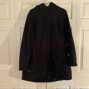 Champion womens black long hooded parka size XXL